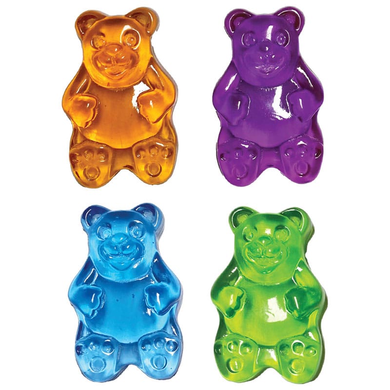 Spring Summer Happy Dykarleksak Nallebjörn 4-pack