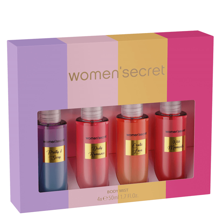 Women´secret Color Body Mist Set 4x50ml