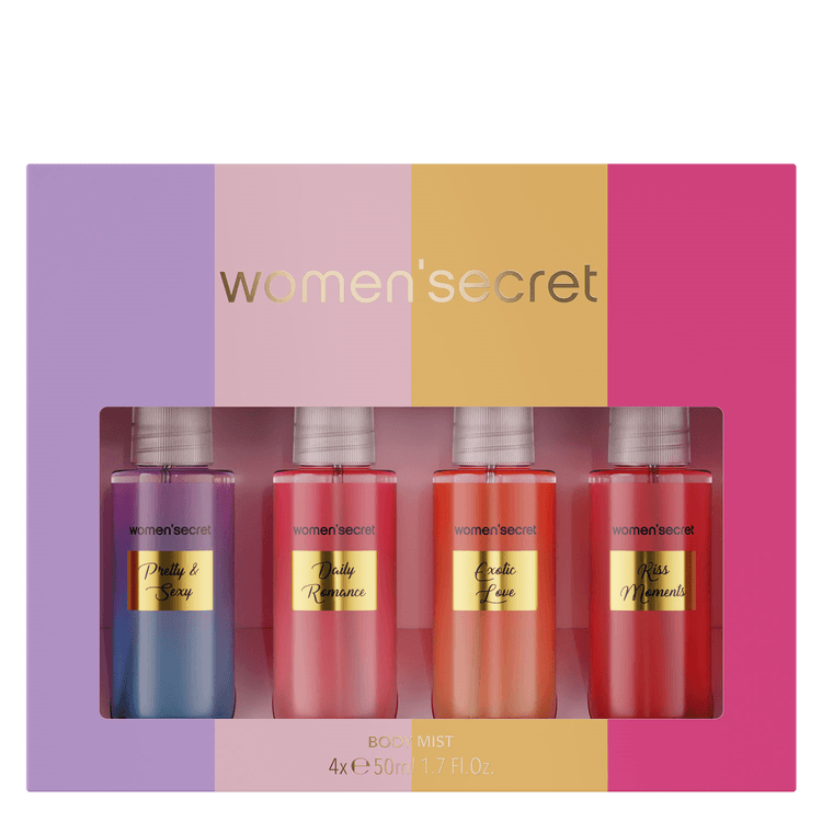 Women´secret Color Body Mist Set 4x50ml
