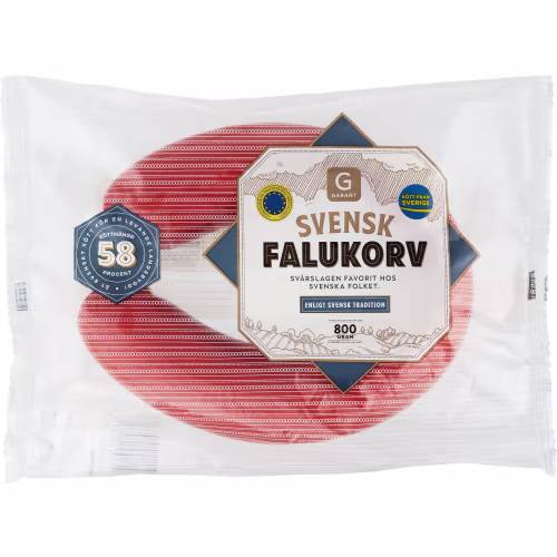 Falukorv från Willys. 800 g.
