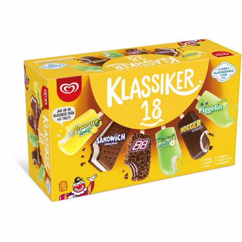 Klassikerlåda 18-pack 