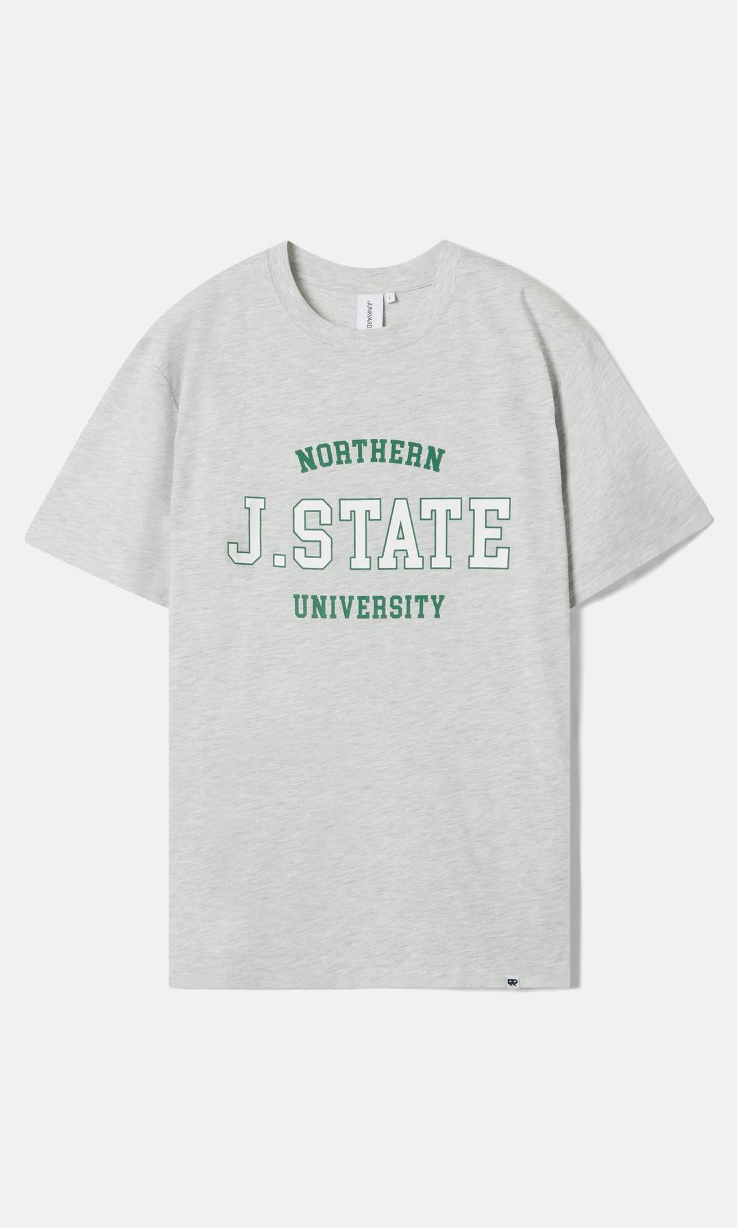 Junkyard Svart och Grå Herr T-shirt