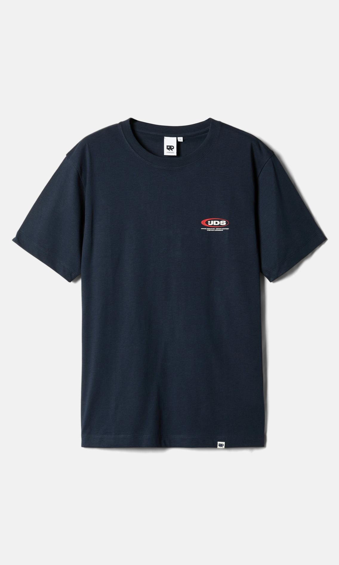 Junkyard Svart och Grå Herr T-shirt