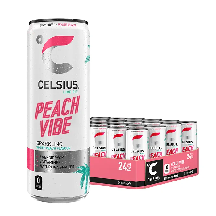 Celsius Energidryck och Funktionsdryck Flak