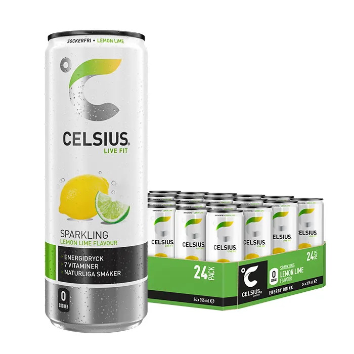 Celsius Energidryck och Funktionsdryck Flak