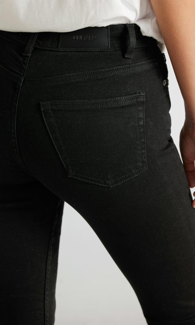 Junkyard Svarta Skinny Jeans Dam