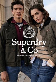 Få 10 % rabatt på din första beställning hos Superdry