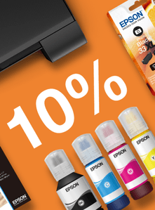 Få 10 % rabatt på din nästa beställning hos Epson
