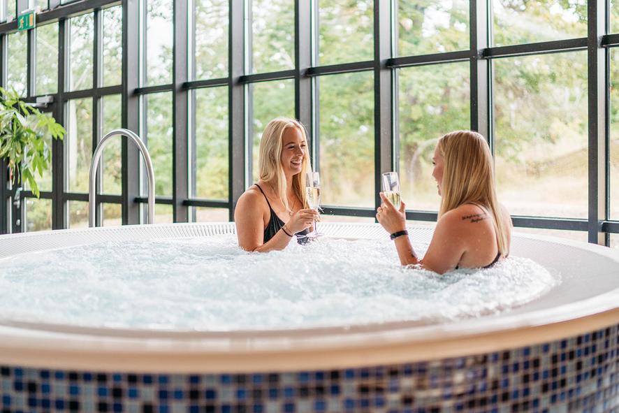 Spa, frukost och dubbelrum för två