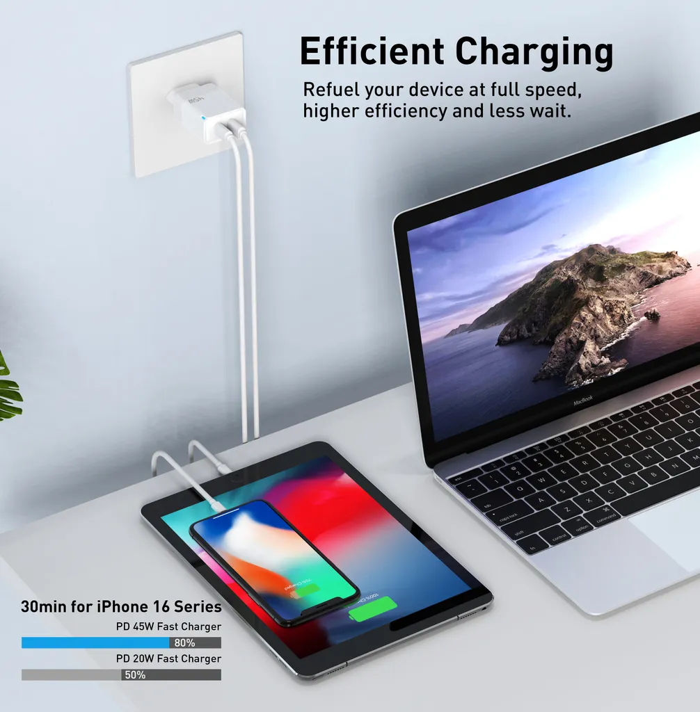 Extrem Snabbladdare 45W PD till Samsung