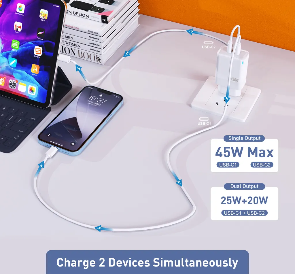 Extrem Snabbladdare 45W PD till Samsung