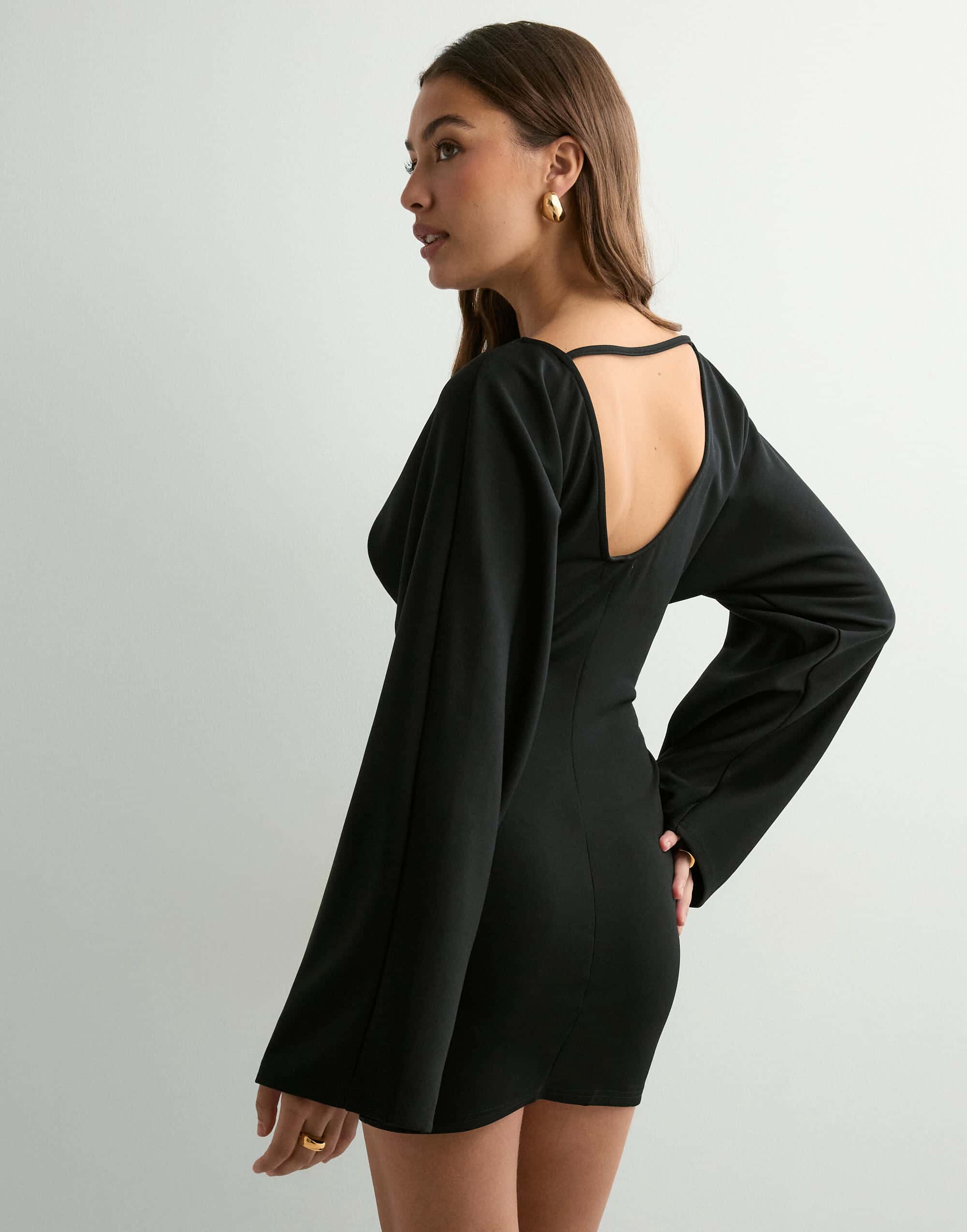 Elegant Nelly Shaped Long Sleeve Dress