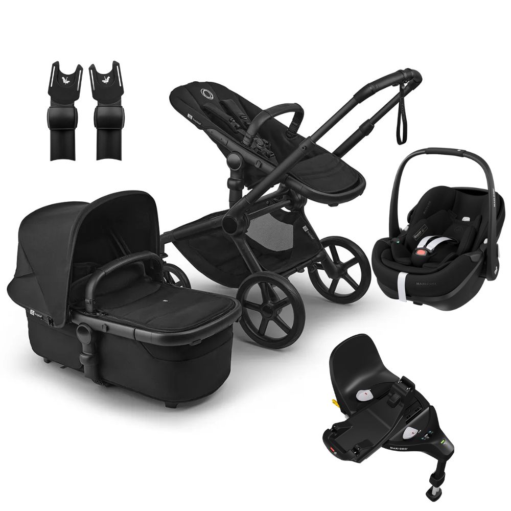 Bugaboo Fox 5 Renew med Maxi-Cosi Pebble 360 Pro2 barnvagnspaket