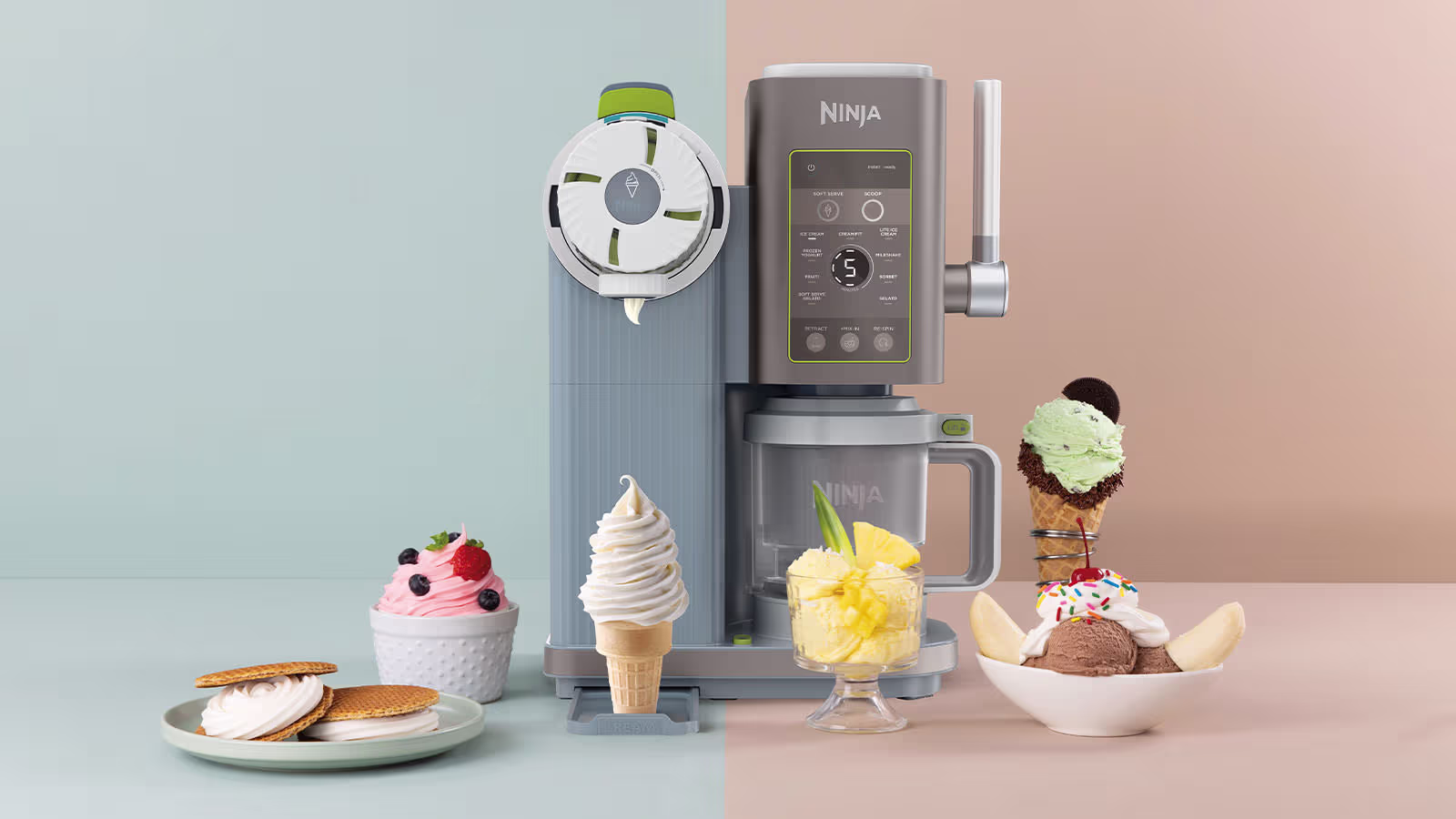 Ninja Swirl CREAMi 13-i-1 Glassmaskin NC701EUND