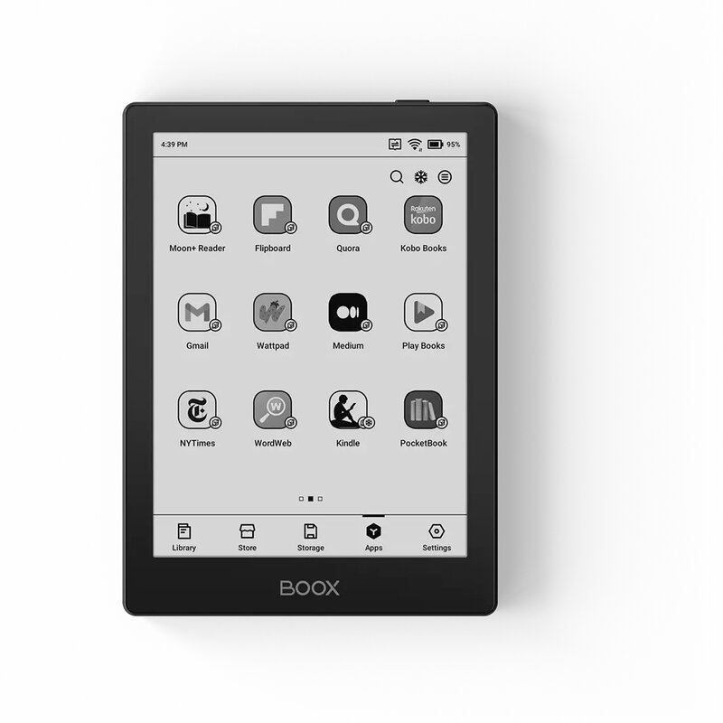 BOOX Go 6 32GB Svart Läsplatta