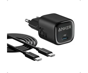 Anker 25W USB-C Charger - Black