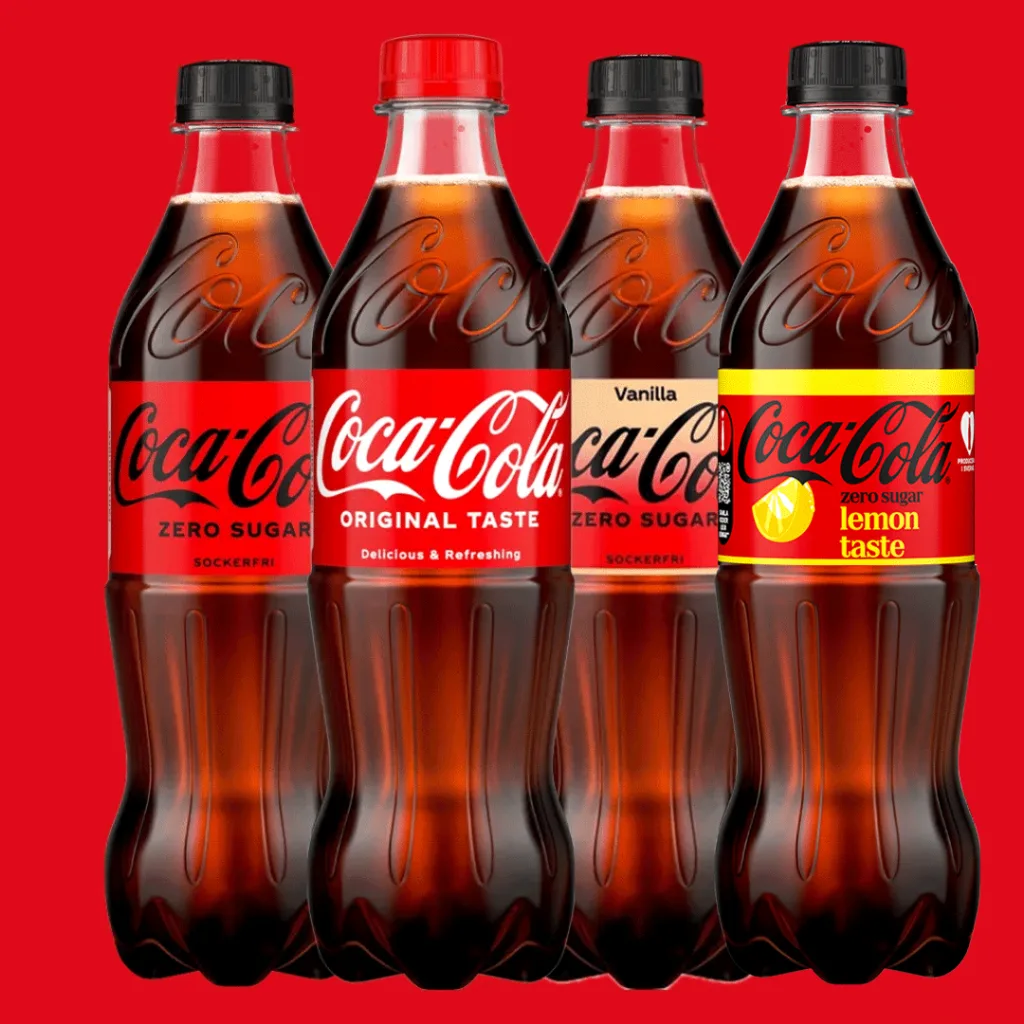 50 % Cashback på Coca-Cola 50 cl