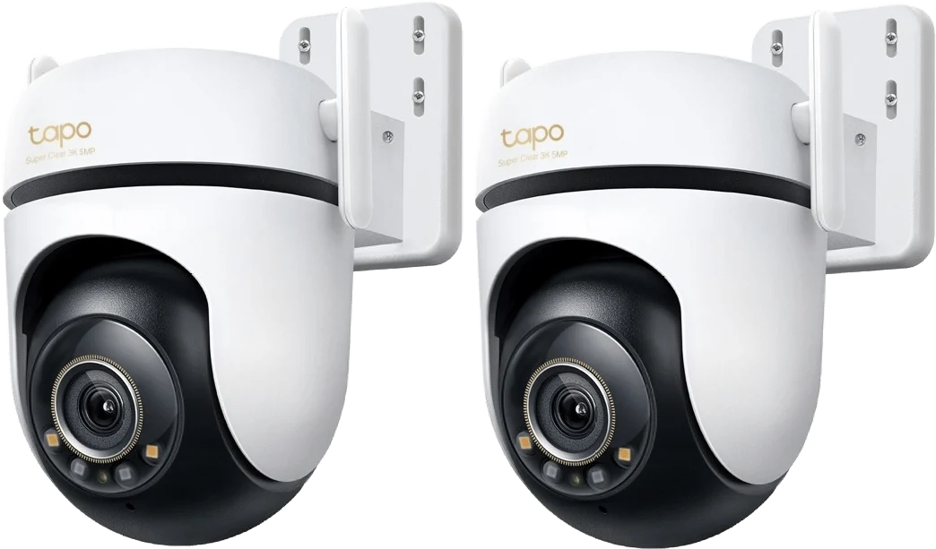 TP-Link Tapo C530WS Utomhusövervakningskamera 2-pack