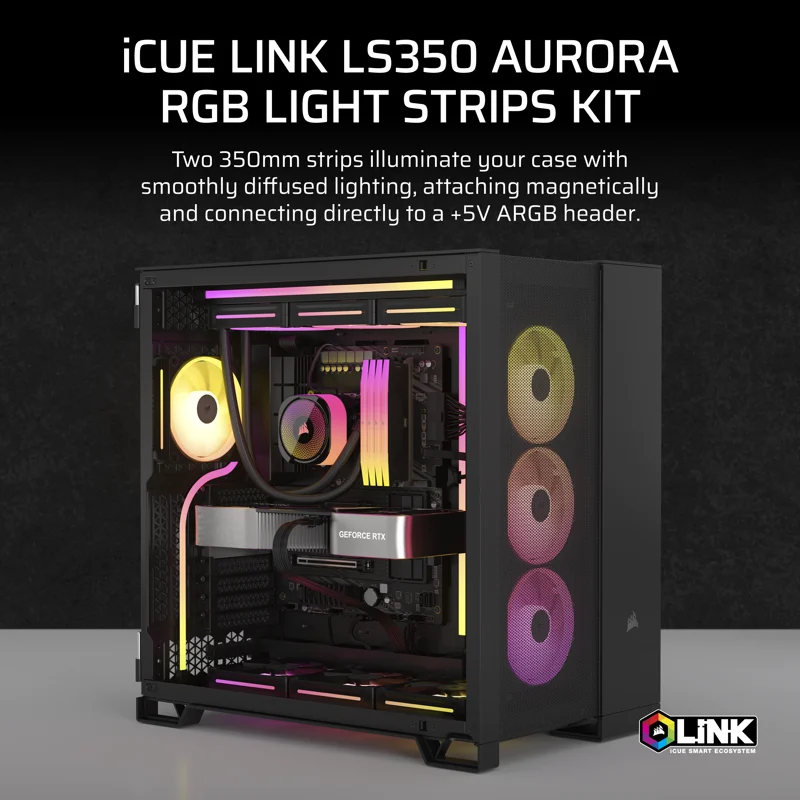 Corsair iCUE LINK LS350 RGB Light Strip Kit