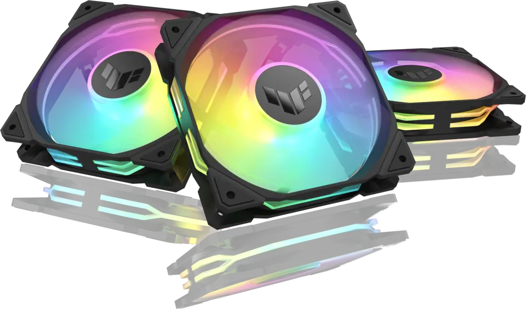 ASUS TUF Gaming TR120 A-RGB 3-Pack Svart