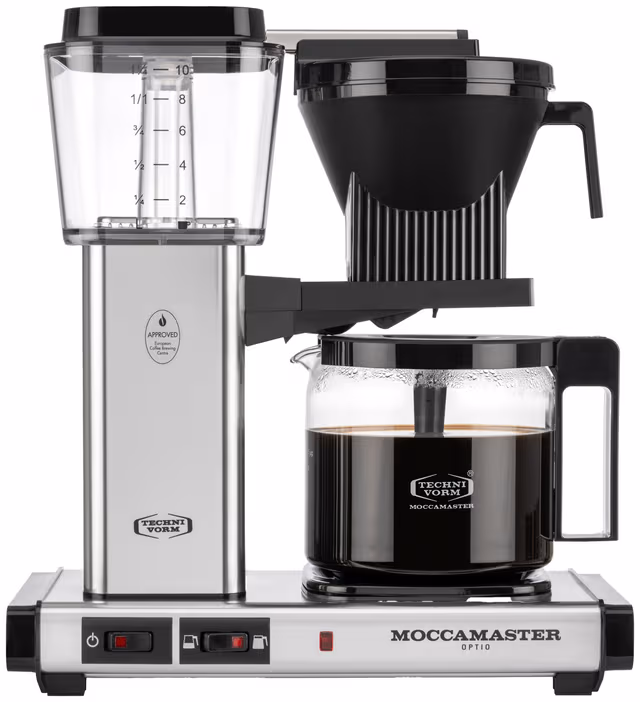Moccamaster One Switch Kaffebryggare Vit