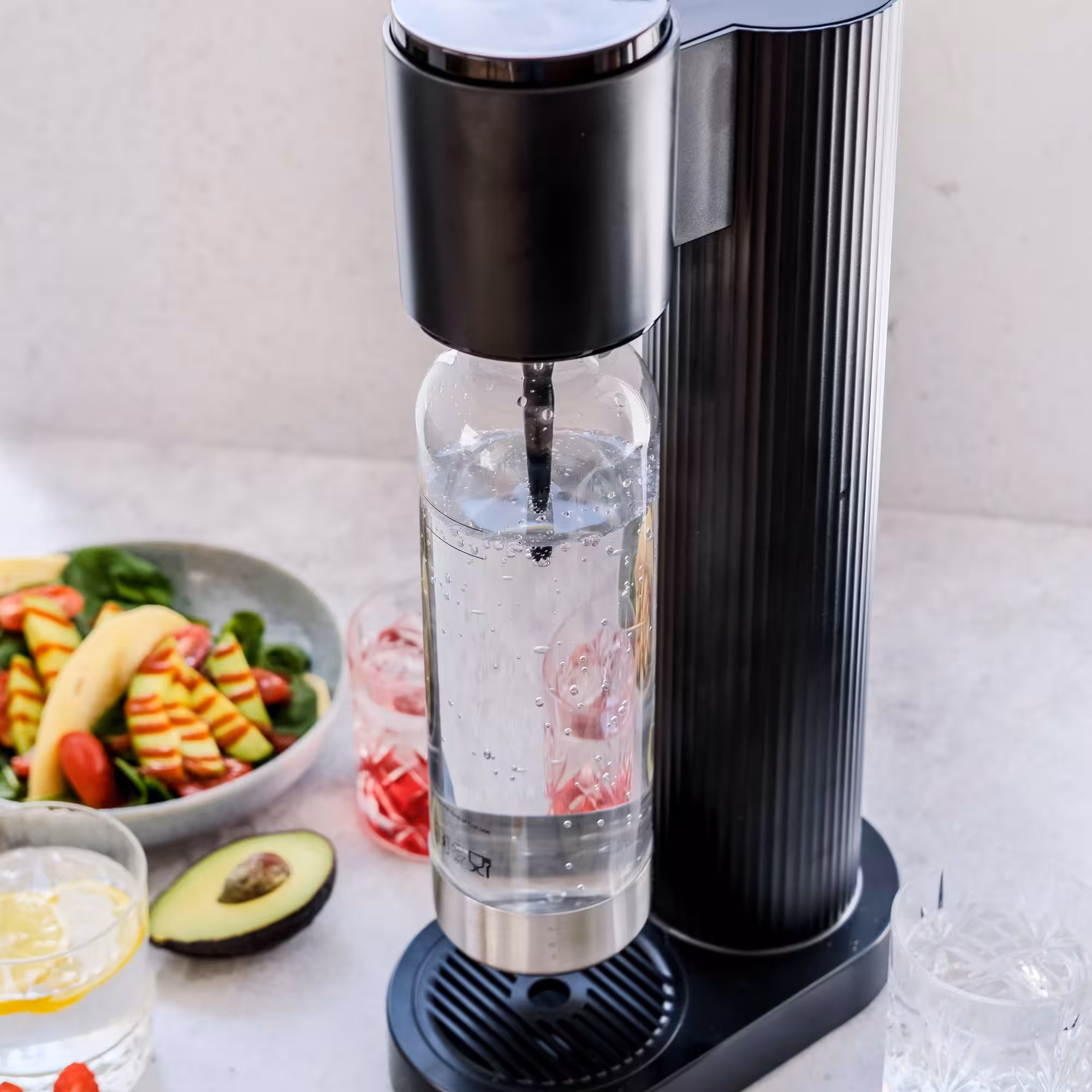 Nod Kolsyremaskin Svart Premium Modell