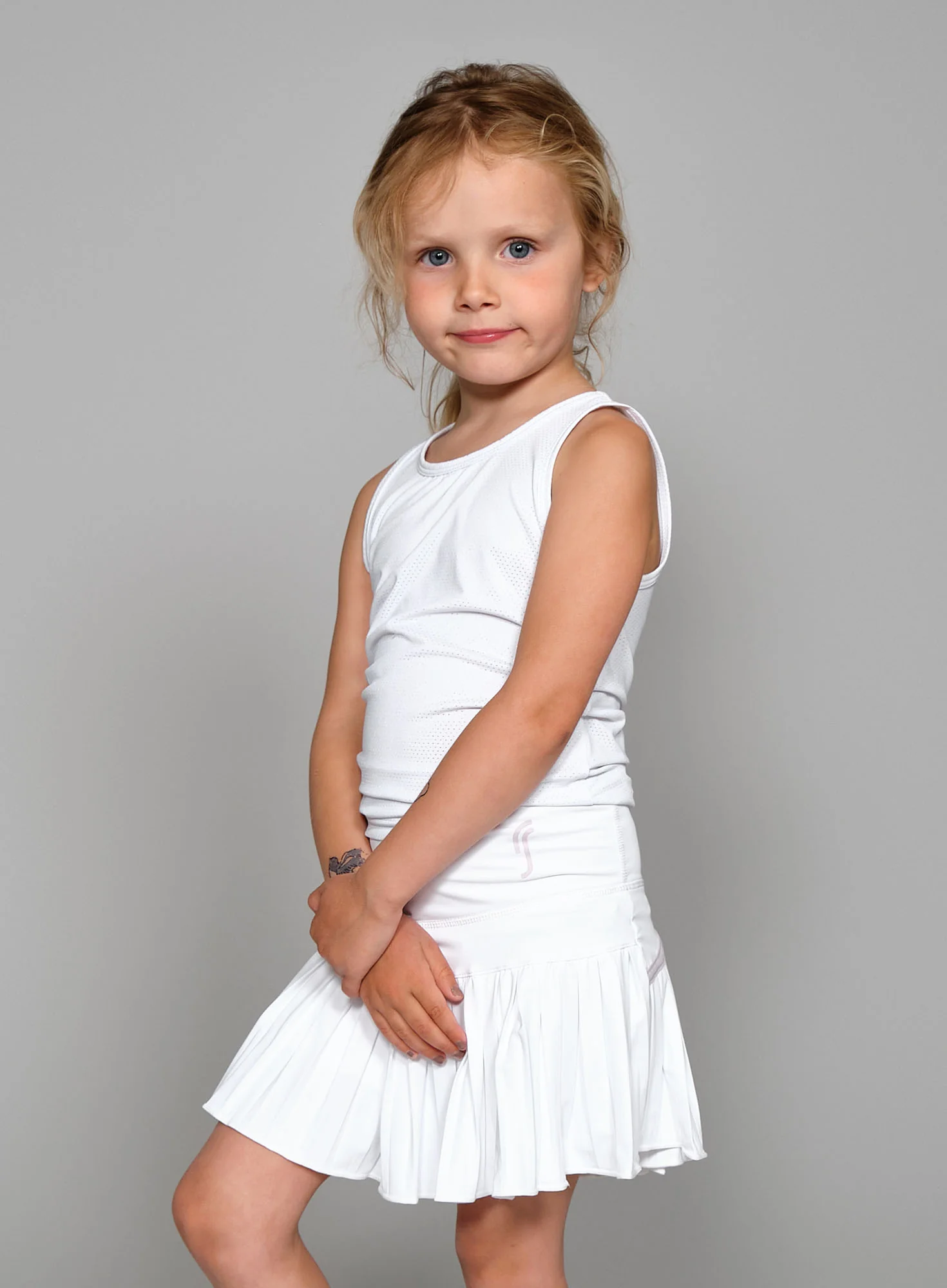 Girl's Athletic Mesh Tank Top