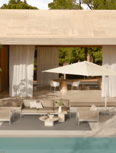 50 % rabatt på alla trädgårdssoffor hos Bolia