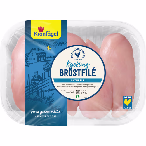 Kycklingfilé hos Willys – bra pris på färsk kyckling per kg.