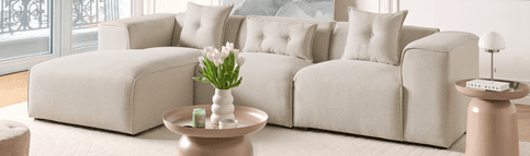 Snygga soffor med upp till 50 % rabatt