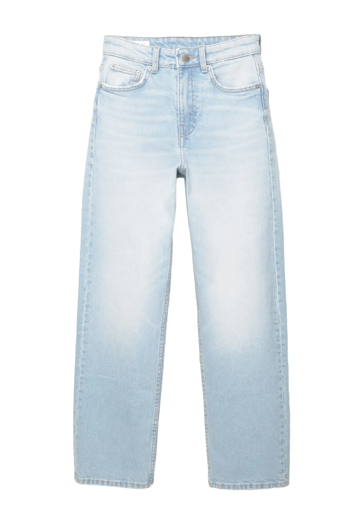 PULL&BEAR Straight Leg Blue Jeans