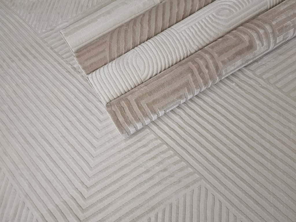 Side Shell Linne Modern Matta