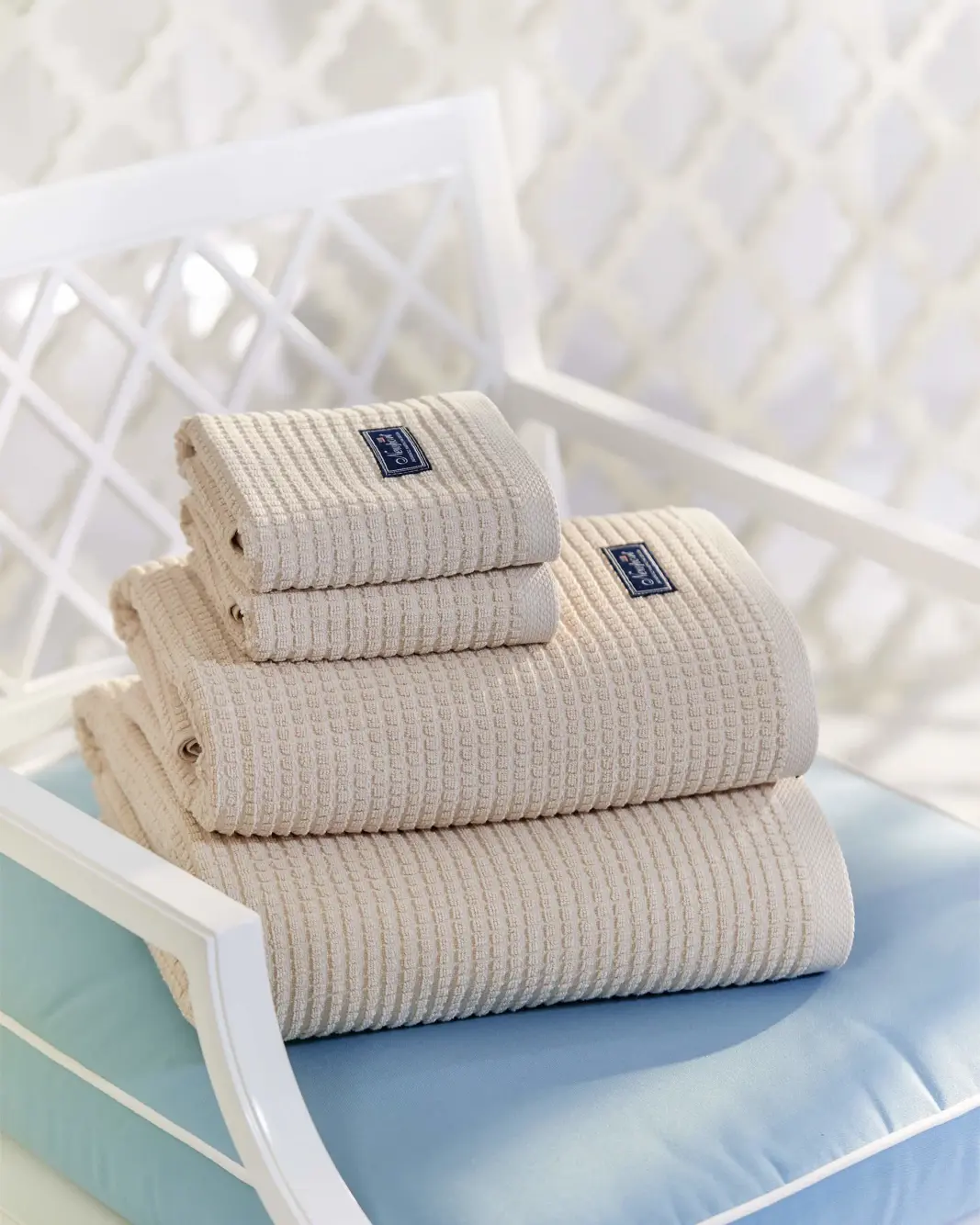 Fisher Island Beige Handduk