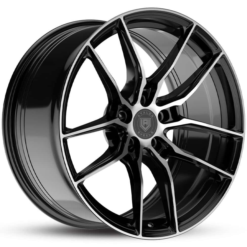 Avalon AV1 18-tums Fälgar Svart Polerad