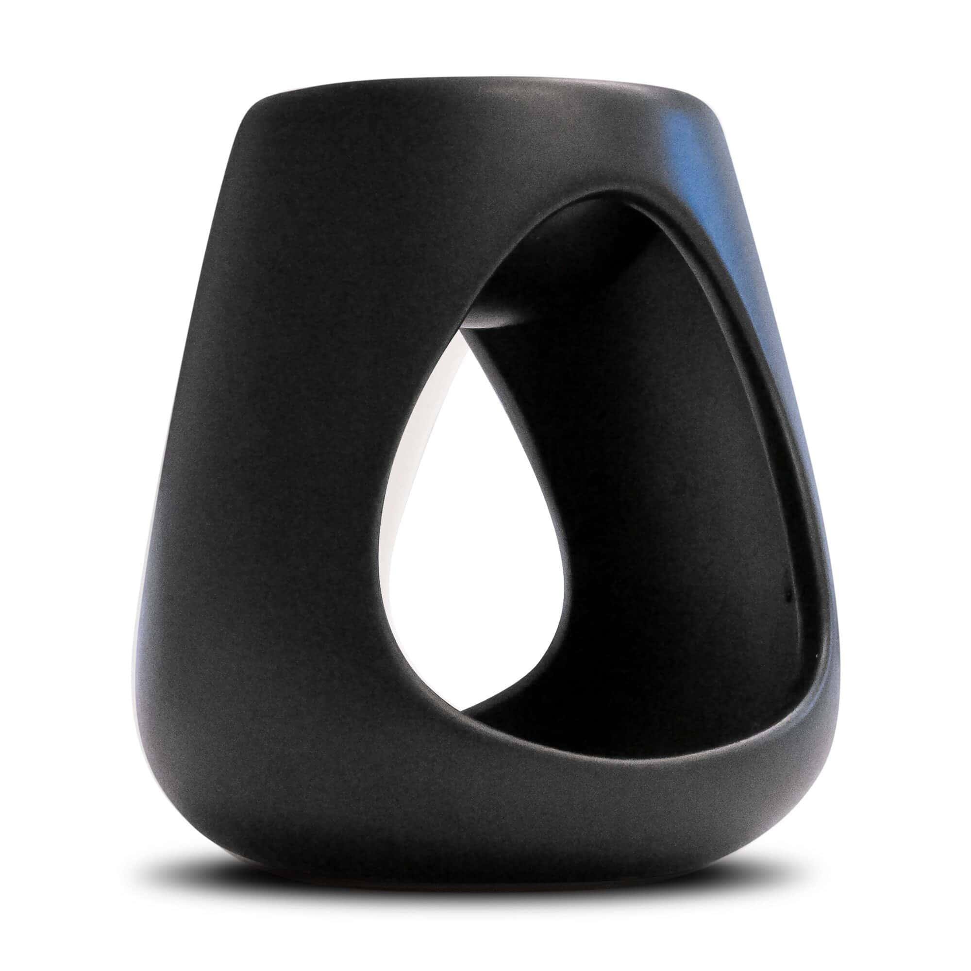 Elegant Svart Aromalampa i Keramik