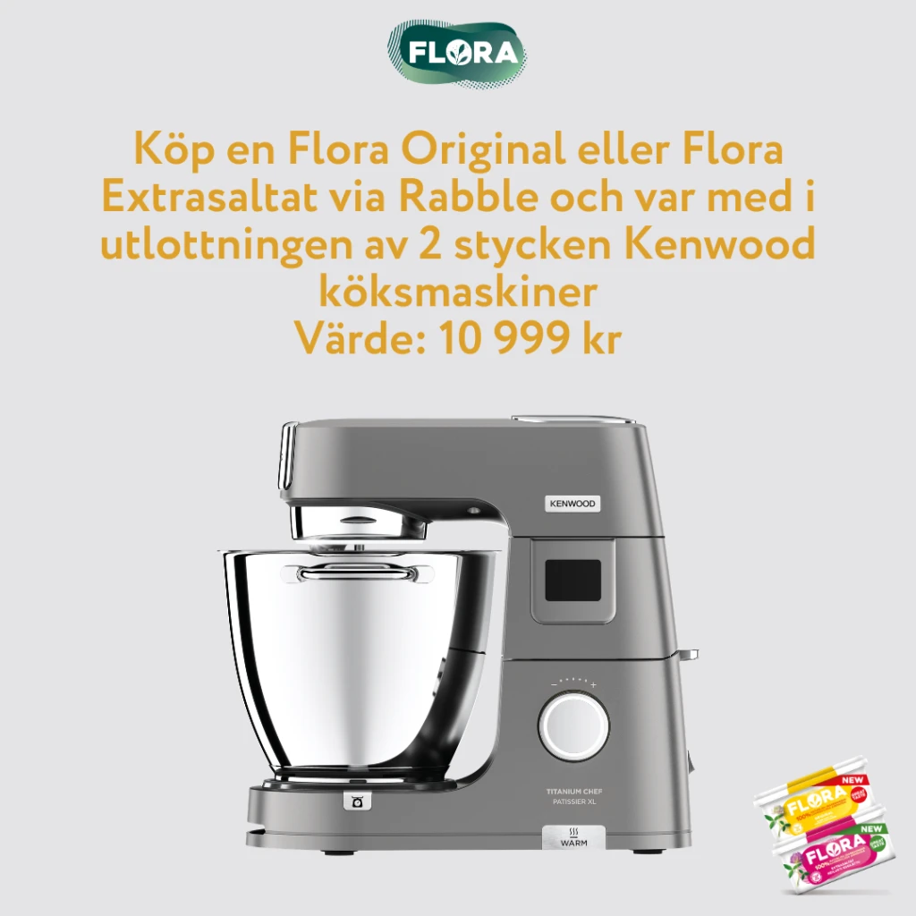 10 kr Cashback på Flora-produkter