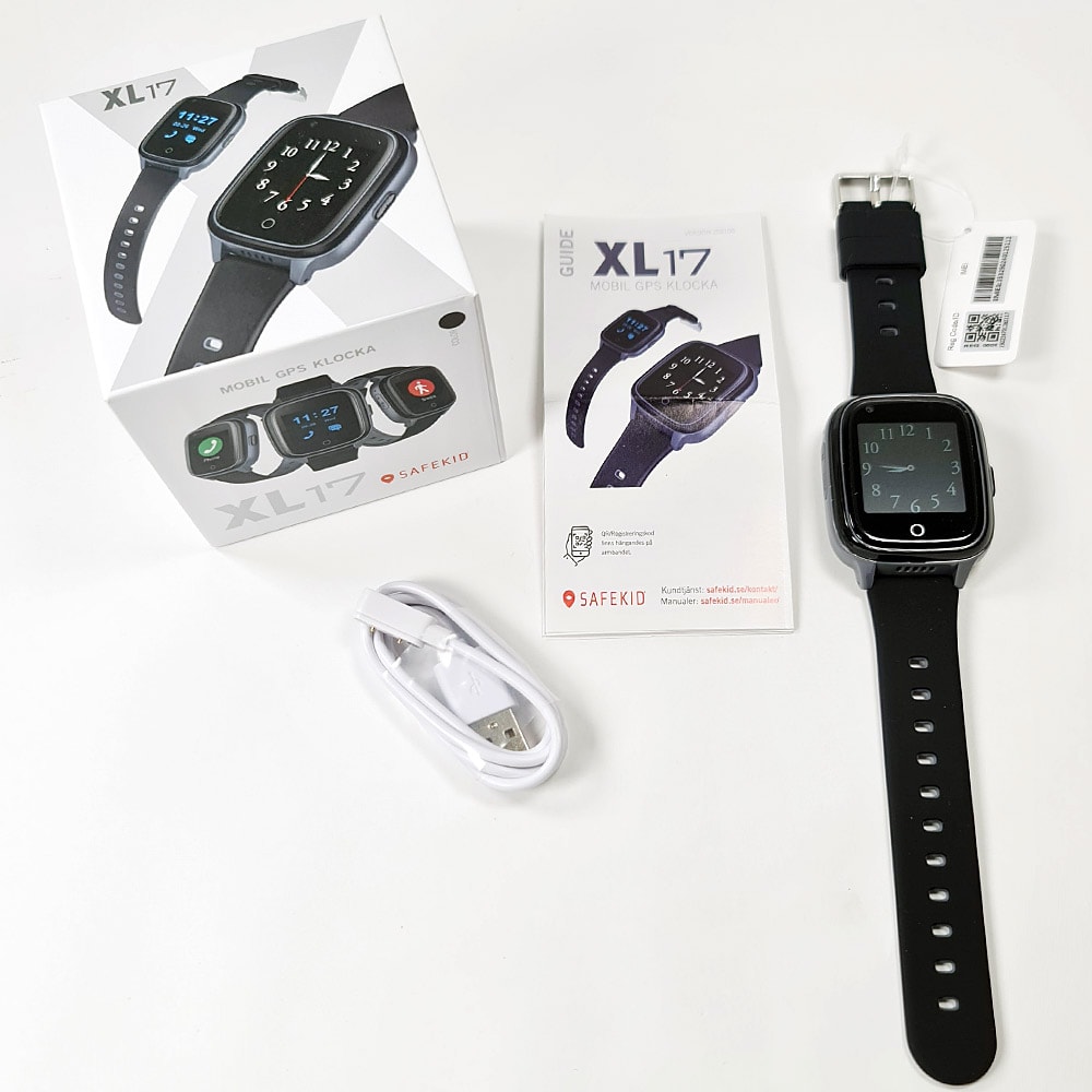 SAFEKID XL17 GPS Klocka för Seniorer