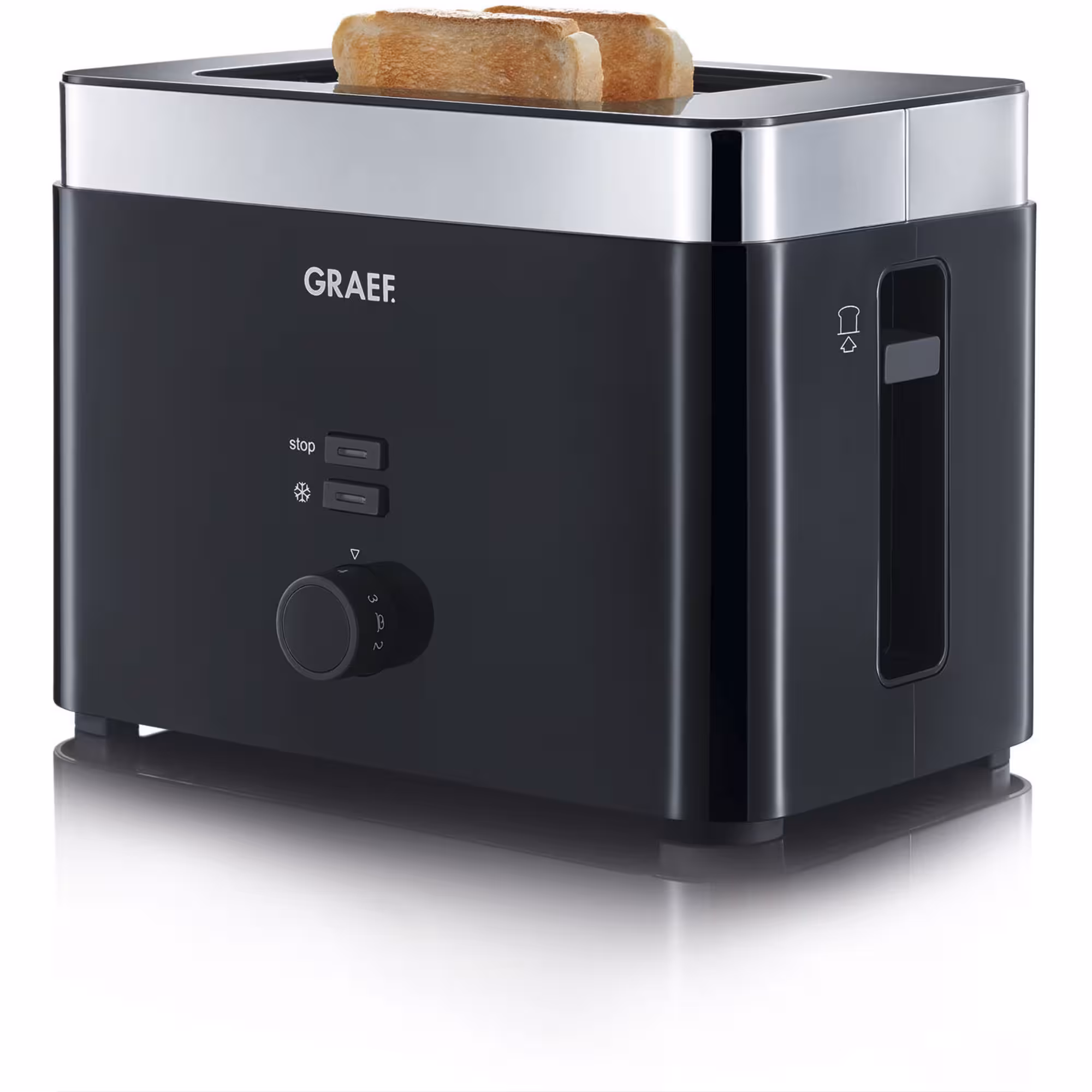 Graef TO62 Brödrost med 2 Skivor