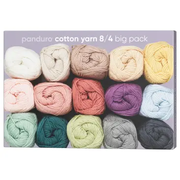 Garn Cotton 8/4 15x25g Pakke