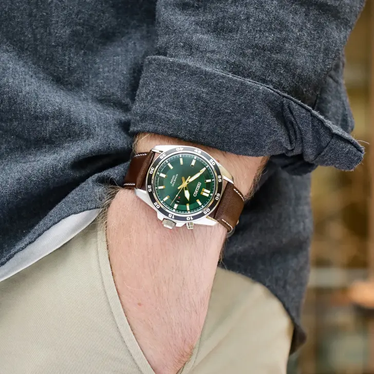 Seiko SKA791P1 Kinetic Herrklocka