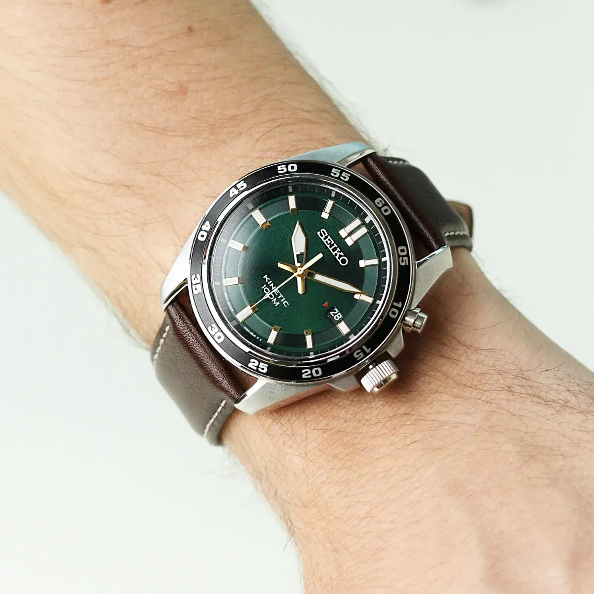 Seiko SKA791P1 Kinetic Herrklocka