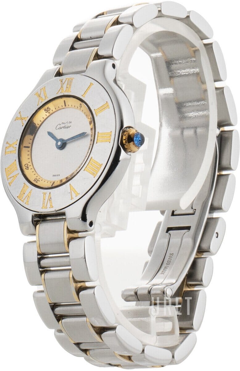 Pre-owned Cartier W10073R6 Watch 2001