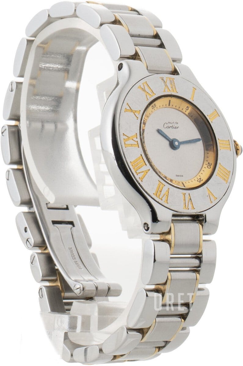 Pre-owned Cartier W10073R6 Watch 2001