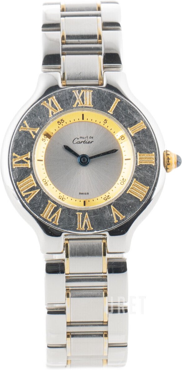 Pre-owned Cartier W10073R6 Watch 2001