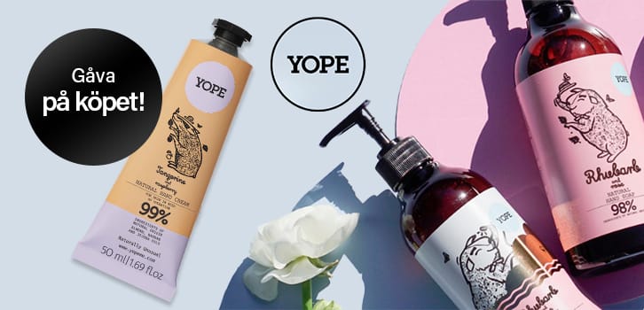 Yope handkräm på köpet