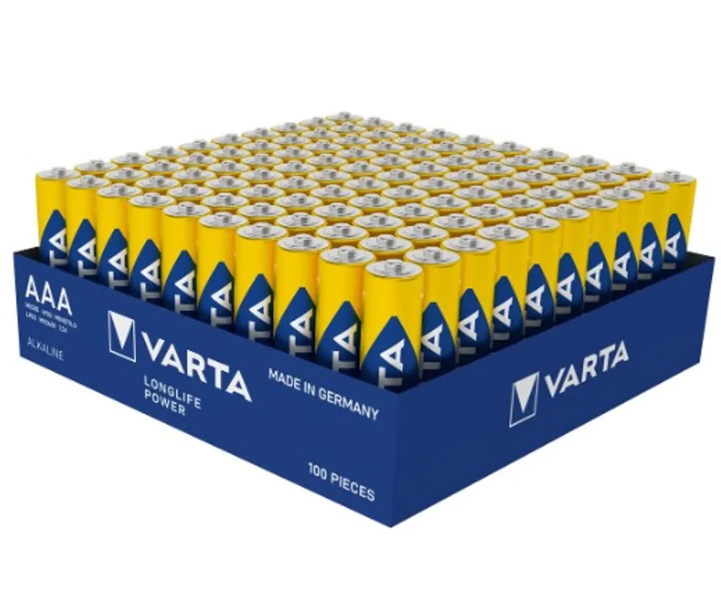 Varta Longlife Power AA Batterier 100-pack