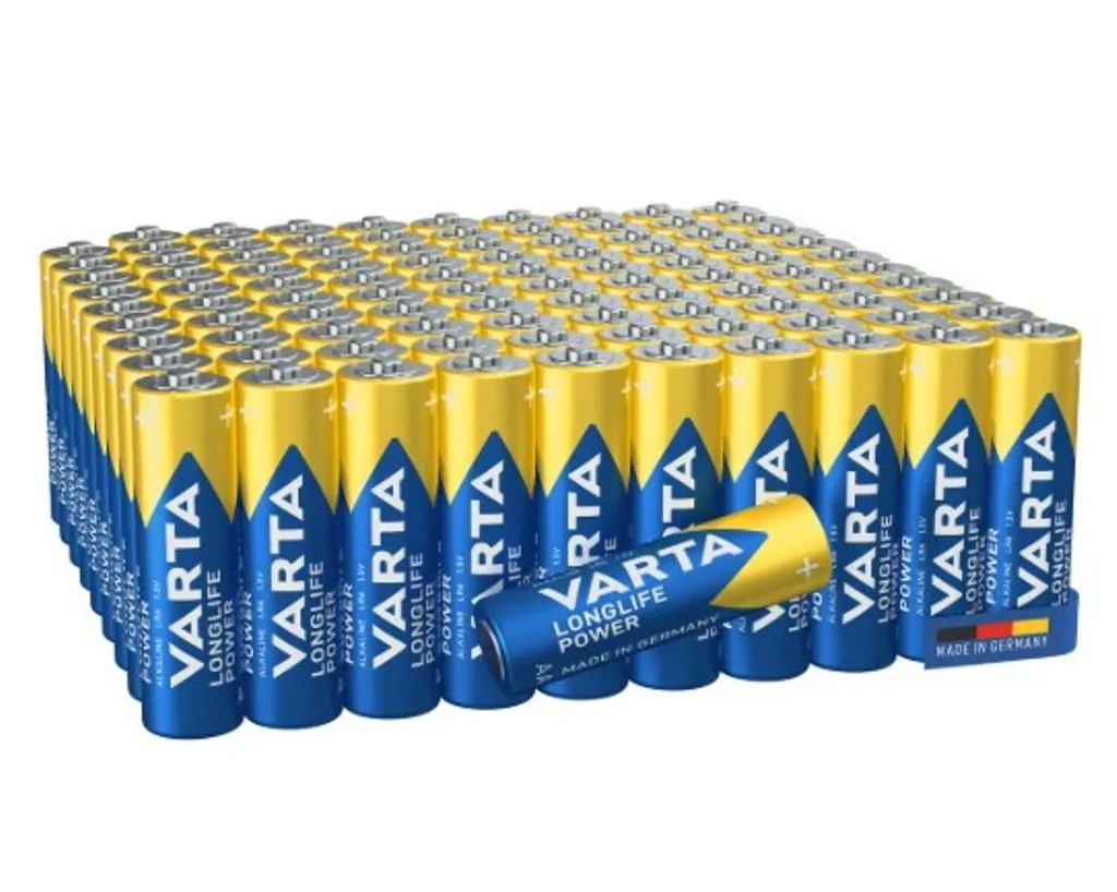 Varta Longlife Power AA Batterier 100-pack