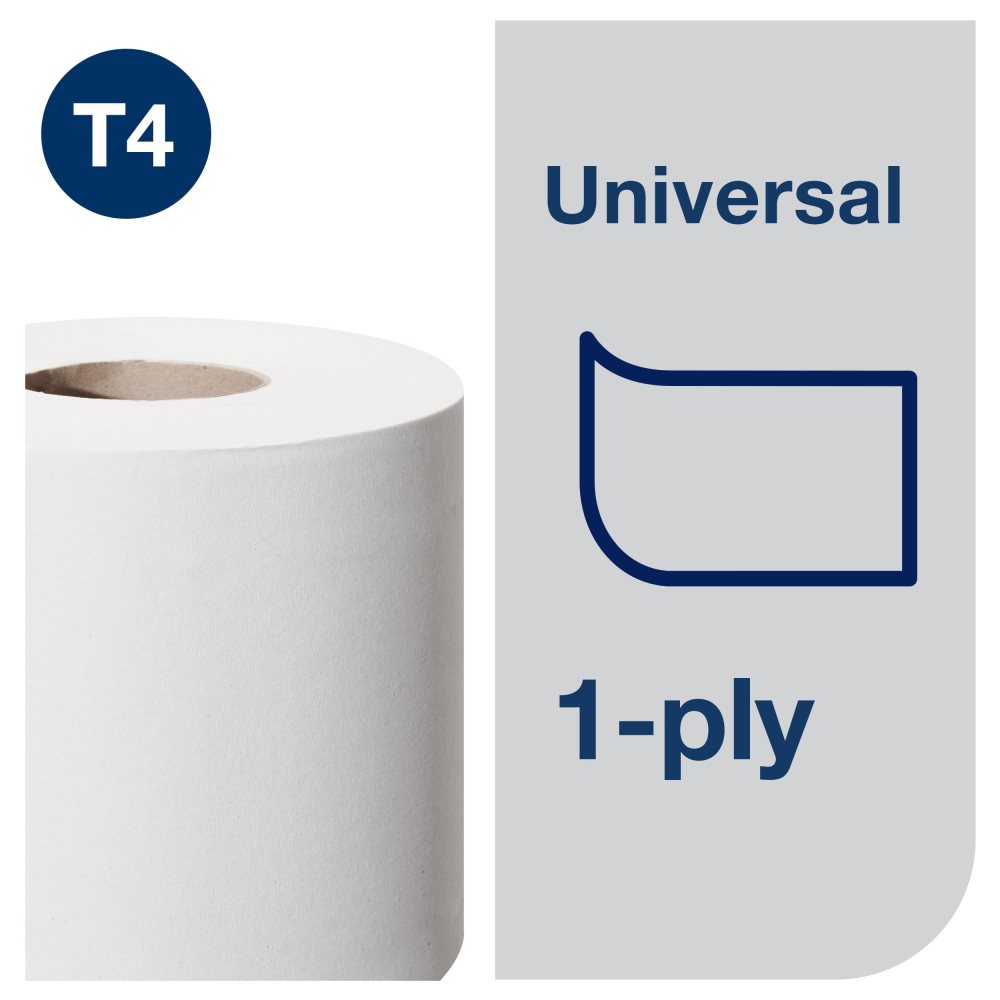 Toalettpapper TORK Uni T4 1-lag 6-pack
