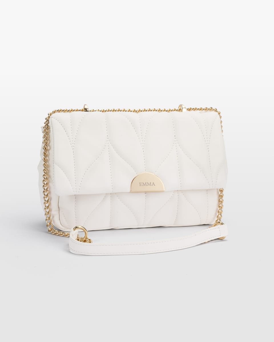 Pristine Axelväska i Creme