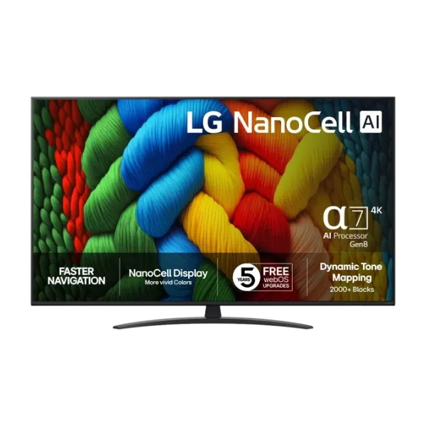 LG 65" 4K NanoCell TV 2025